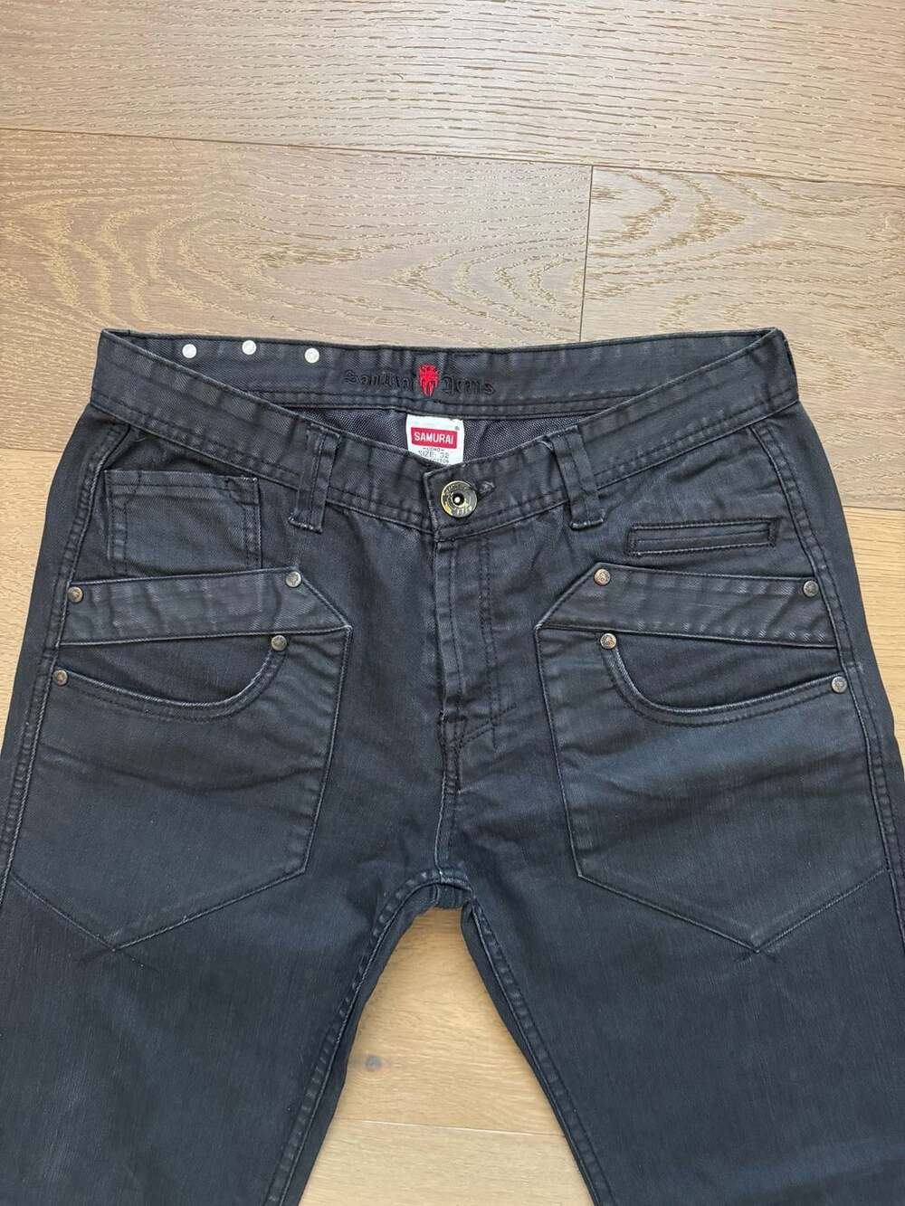 Samurai Jeans Cargo Pants Size 32 Black